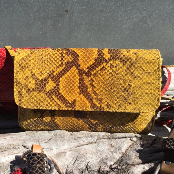 Sac Isabelle Varin  - Simon Reptile Jaune (photo 1/3)