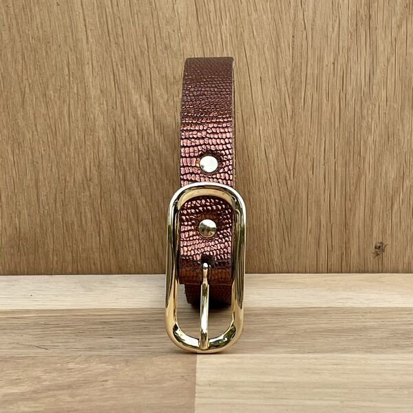 Ceinture Isabelle Varin - Rockette Turtle Cuivre (photo 1/2)