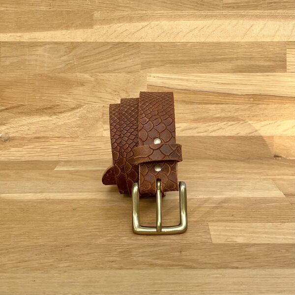 Ceinture Isabelle Varin - Romi Snake Naturel (photo 1/3)