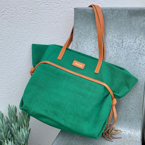 Sac Estellon - Happy Hawaï vert (photo 1/4)