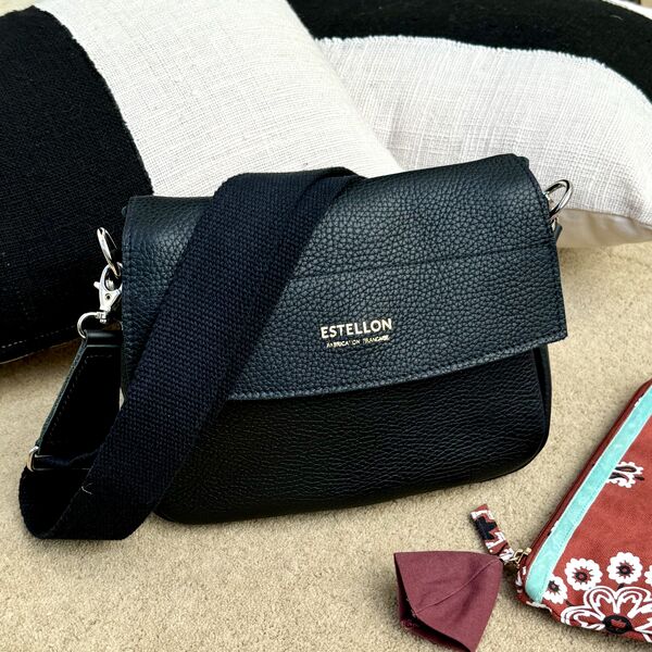Sac Estellon - Stamp Héritage Noir (photo 1/4)