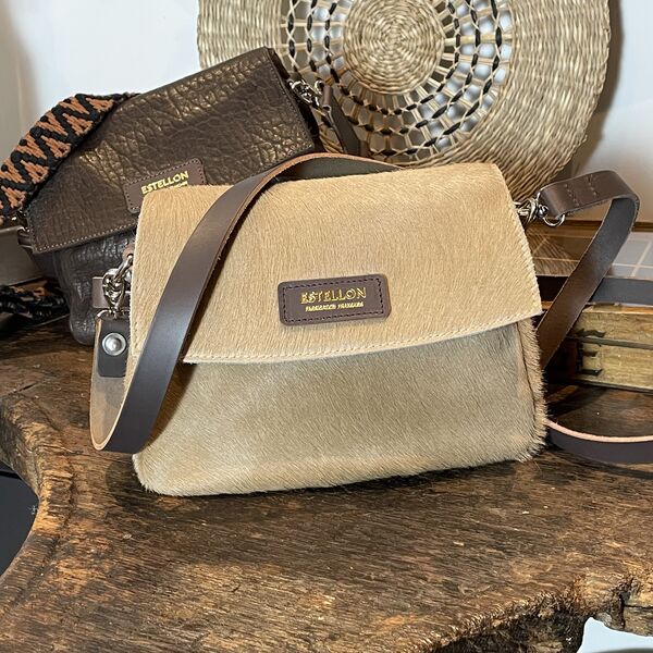 Sac Estellon - Stamp Savane Beige (photo 1/4)